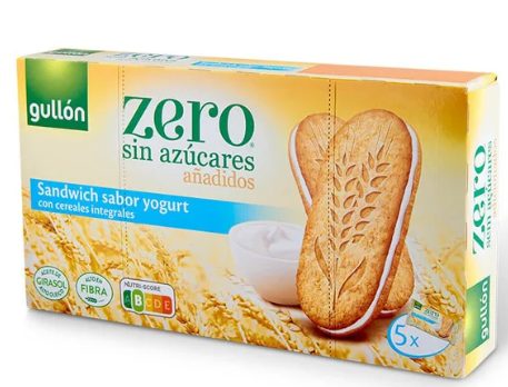 Gullón Zero Yogurt Cream Biscuit
